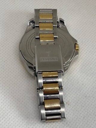 Festina Solar Energy Acero Bicolor Esfera Nácar