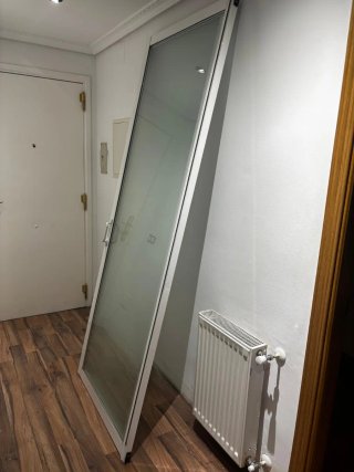 Puertas de aluminio con cristal