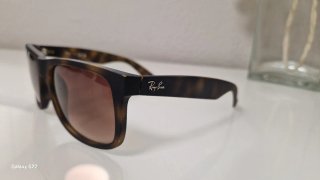 Gafas de sol Ray-Ban Justin Marrón/Negro