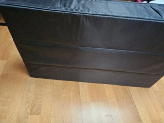 Caja organizadora Ikea negra