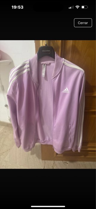 Chaqueta Adidas Morada Talla S