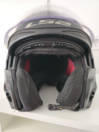Casco Modular LS2 + Intercom Cardo Freecom 2