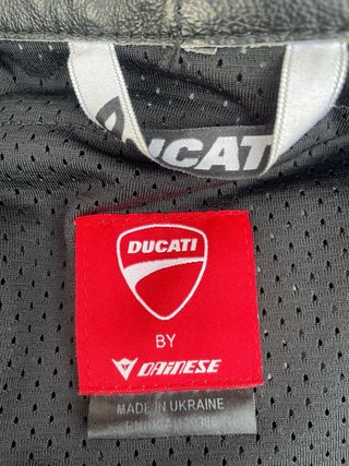 Chaqueta Moto Ducati Mujer Dainese Negra