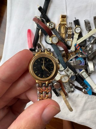 Lote 45 relojes de oro y plata