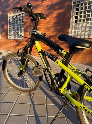 Bicicleta MTB Doble Suspensión Verde/Negra