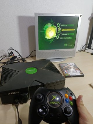 Xbox Classic Negra y Verde