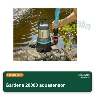 Gardena bomba sumergible 20000 Aquasensor