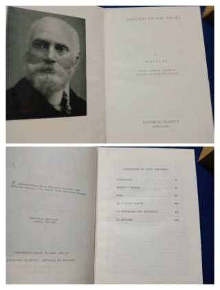 Cada libro tiene unas 5 novelas