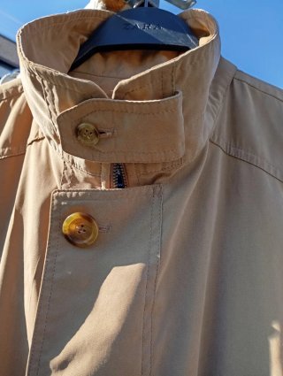 Gabardina Burberry's Unisex Beige
