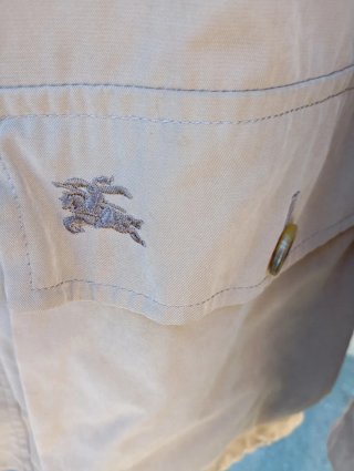 Gabardina Burberry's Unisex Beige