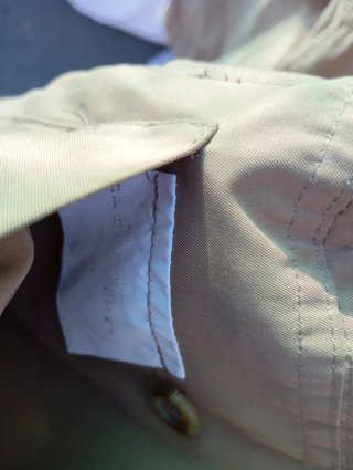 Gabardina Burberry's Unisex Beige