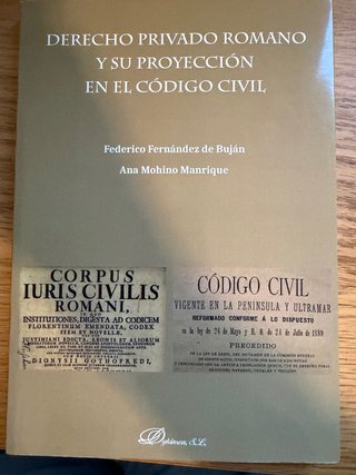 Derecho privado romano y su proyección en el Có...
