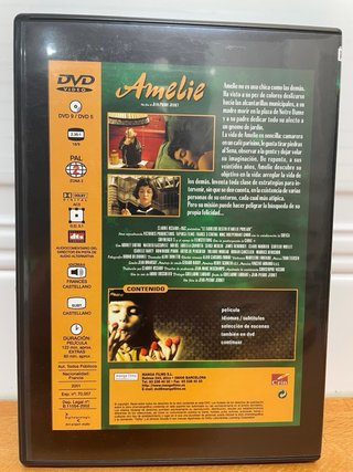 DVD Amelie (Comedia Romántica)