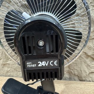 Ventilador Lampa 8 24V Cromo