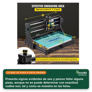 - VEVOR máquina grabado láser cnc profesional