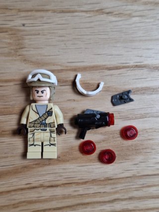 Lego Star Wars Minifigura Rebelde Hoth
