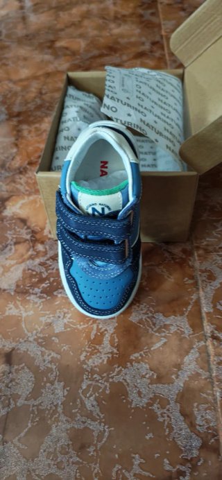 Deportivos niño/niña Naturino azul/blanco