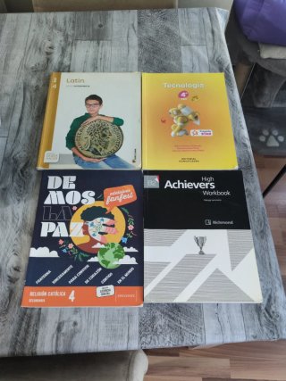 libros texto 4 ESO