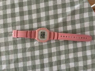 Casio W-218H Digital Rosa