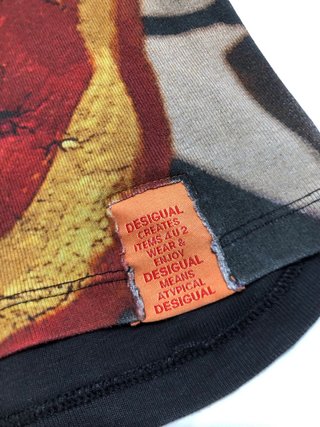 Maglietta da uomo Vintage Desigual