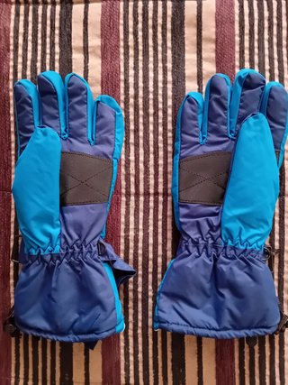 Guantes Nieve Boriken Niño Azul Talla 10-12