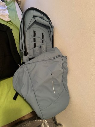 Passeggino per neonati blu