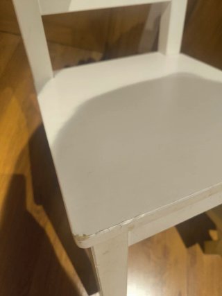 Sillas infantiles Ikea Sundvik blancas