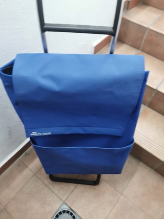 Carro de la compra Rolser azul