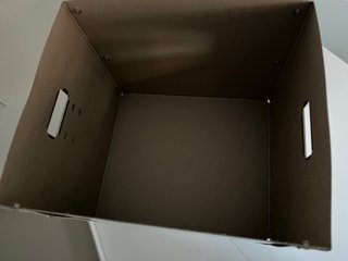 Caja de almacenaje blanca Ikea