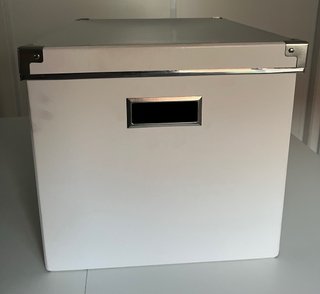 Caja de almacenaje blanca Ikea