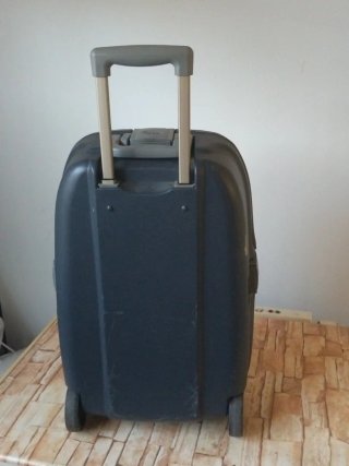 Maleta Camel Gris azulado
