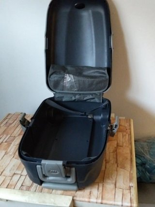 Maleta Camel Gris azulado