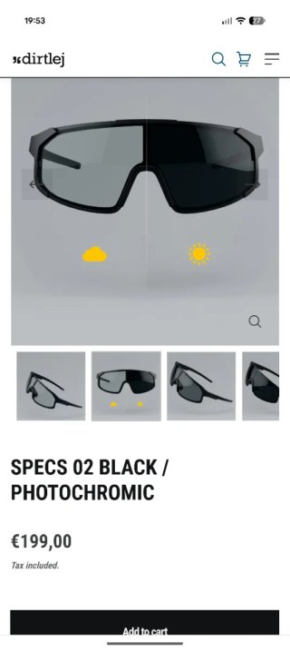 Gafas Dirtlej MTB Fotocromáticas