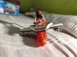 Playmobil Submarinista con Motor de propulsión.