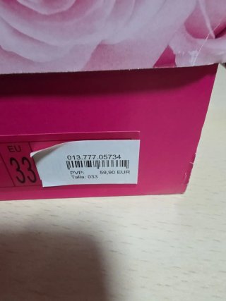 Zapatillas Lelli Kelly Niña Ballet talla 33
