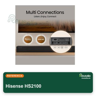 Hisense HS2100 barra sonido 2.1 240W
