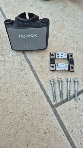 Hamax Smiley Silla Portabebés Bicicleta