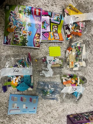 Lote 3 Sets LEGO Friends: 41346, 41313, 41359