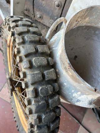 Rueda Trasera Moto Campo 110/80