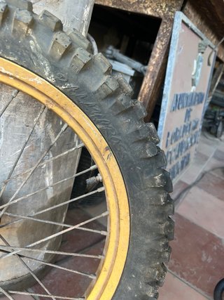 Rueda Trasera Moto Campo 110/80