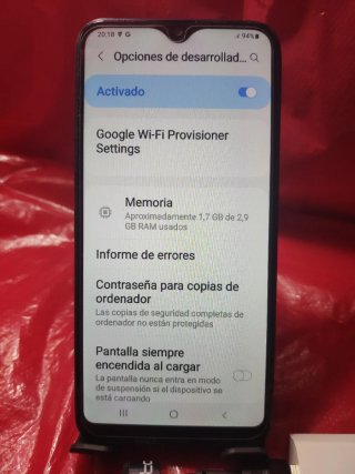 Samsung A20E
