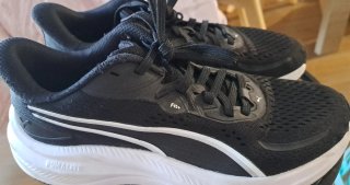 Zapatillas Puma niño/hombre negras y blancas
