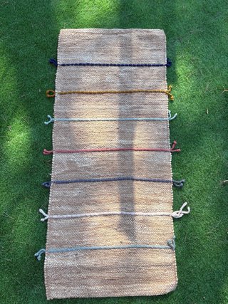 Alfombra/ catifa Raklev  Ikea Yut Beige Multicolor