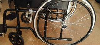 Silla ruedas plegable