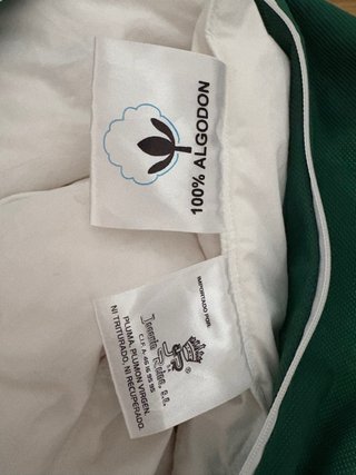 Edredón nórdico plumas/plumón nuevo