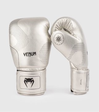Guantes Boxeo Venum Nexus Plata/Negro 14oz