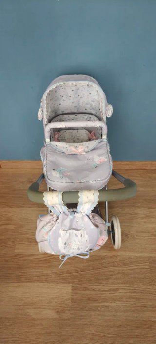 Cochecito de muñecas con bolso