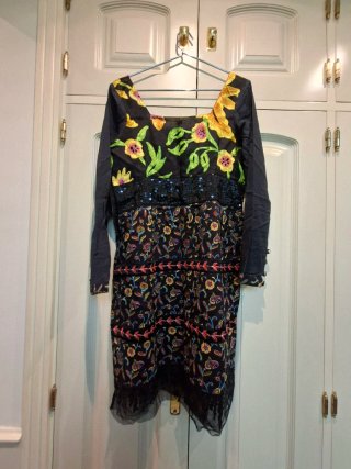 Vestido Whiz Talla L con Lentejuelas