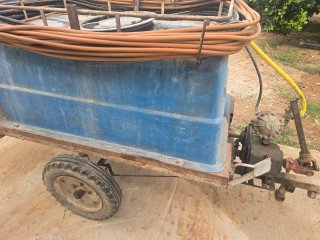Cuba pulverizador bomba Ilemo Hardi 1000L