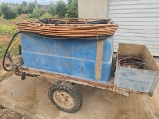 Cuba pulverizador bomba Ilemo Hardi 1000L
